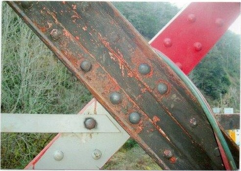 St Martin Lys, réparation du pont de fer du bourrec 2020 détail 4