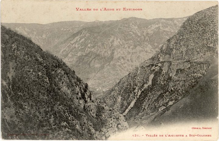 Vallée de l'Aiguette à Ste Colombe