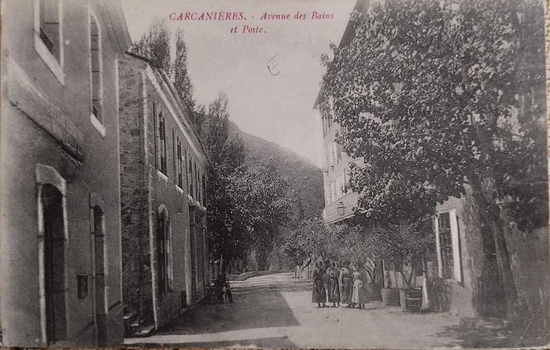 Carcanière - Avenue des bains et poste