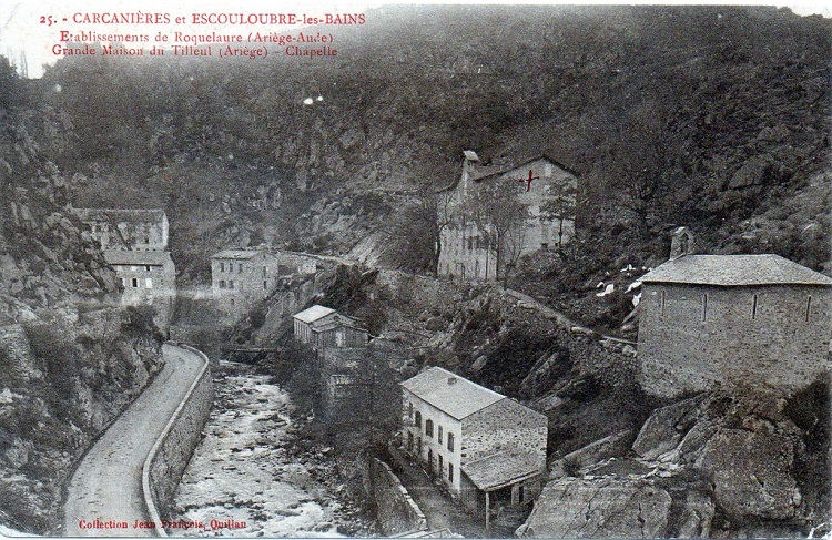 Carcanières et Escouloubre-les-bains Etablissements de Roquelaure Grande Maison du Tilleul - Chapelle