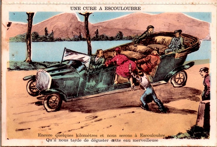 Encore quelques kilomètres et nous serons à Escouloubre. Qu'il nous tarde de déguster cette eau merveilleuse.