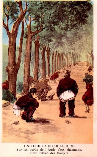 Une cure à Escouloubre : Sur les bords de l'Aude c'est charmant, c'est l'Allée des Soupirs