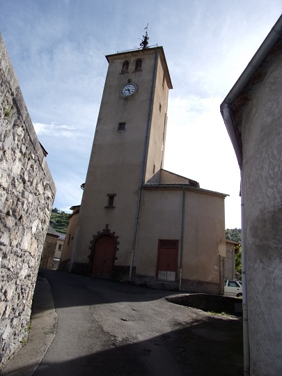 Ayguette, Counozouls - église