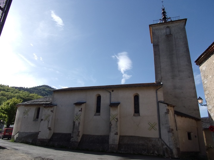 Ayguette, Counozouls - église 2