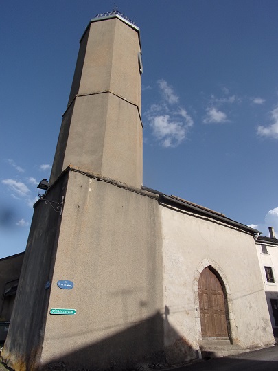 Le Bousquet, clocher de l'église