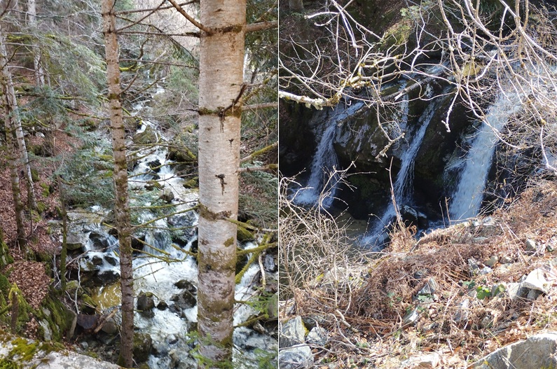 Ruisseau et cascades agrémentant le chemin 2