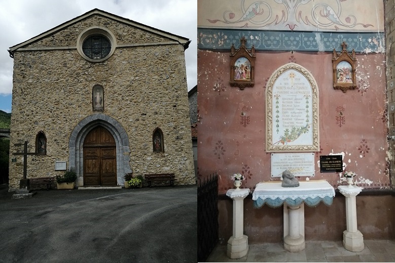Lapradelle, église