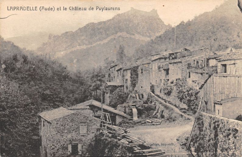 Lapradelle et château de Puilaurens