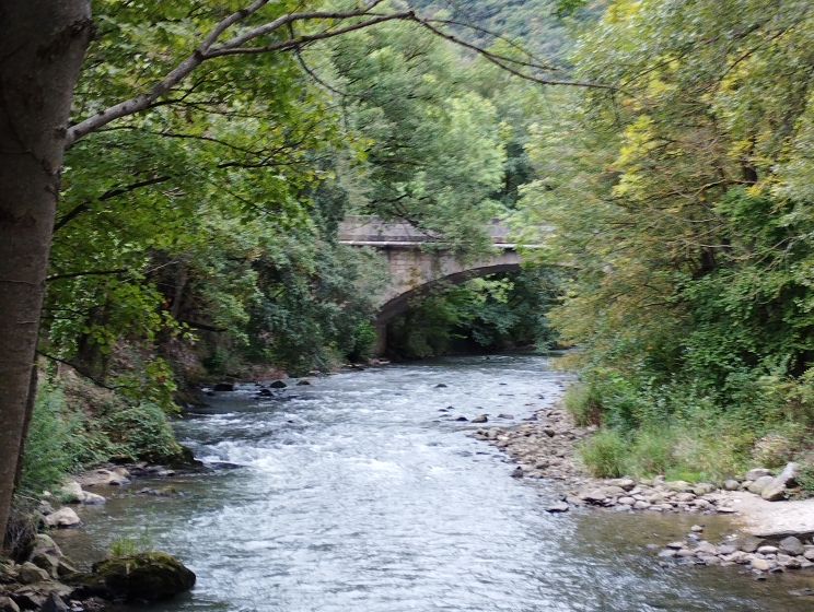St Martin Lys, passage effondré du chemin vicinal n°2