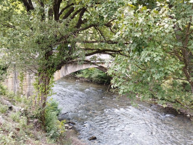 St Martin Lys, passage effondré du chemin vicinal n°2