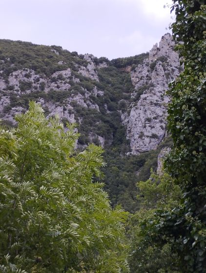 St Martin Lys, passage effondré du chemin vicinal n°2