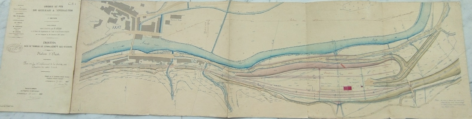 détail du plan du 19 juin 1880 - général