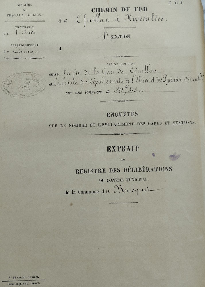 registre délibération du conseil municipal - 1