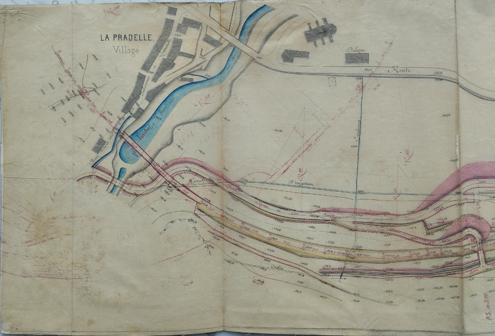 plan gare du 28 février 1881 - détail - 2
