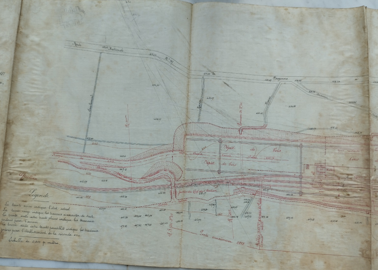 plan gare du 02 juin 1881 - détail - 2