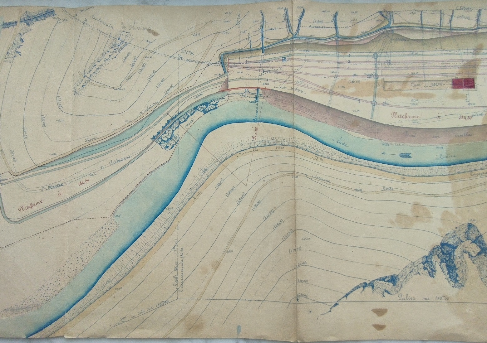détail du plan du 28 mai 1882 - 2