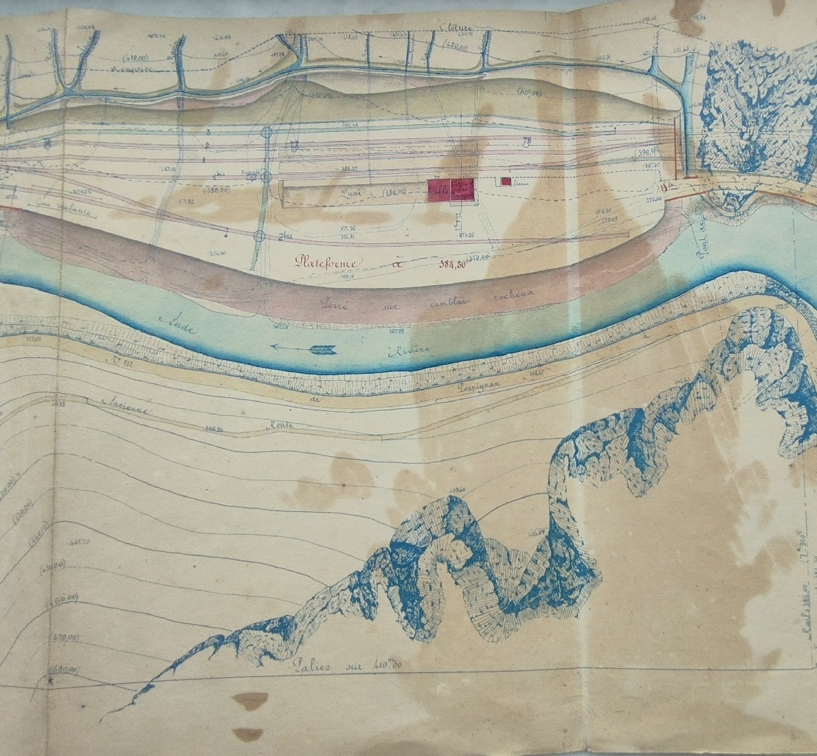 détail du plan du 28 mai 1882 - 3