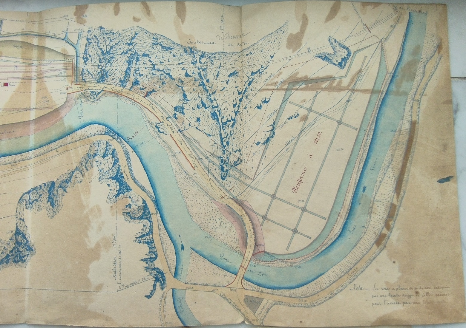 détail du plan du 28 mai 1882 - 4