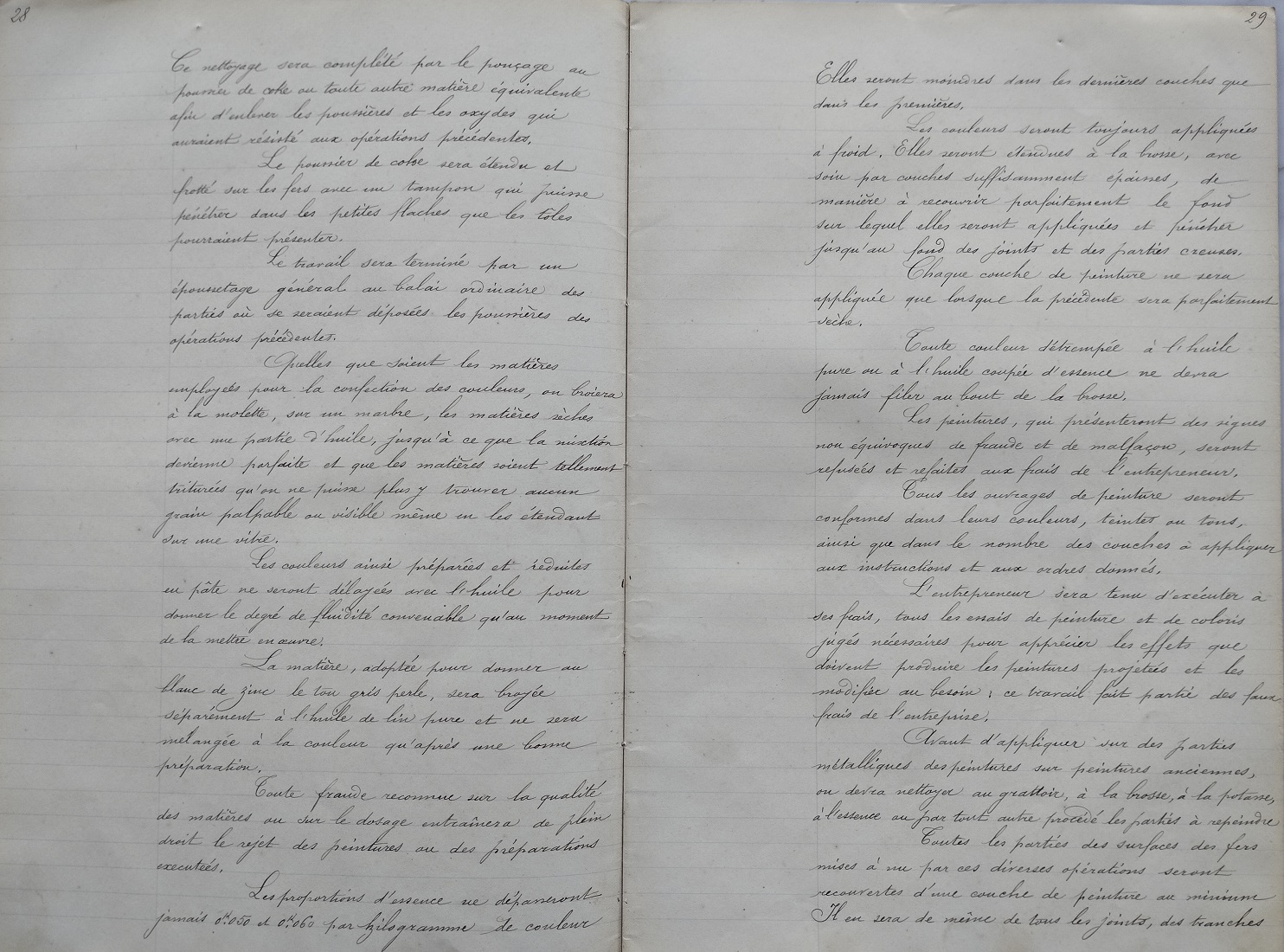 Script du Devis et cahier des charges pour les tabliers et gardes-corps des grands ouvrages métaliques du 14 mai 1901 - 17