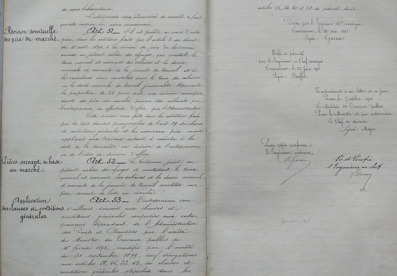 Script du Devis et cahier des charges pour les tabliers et gardes-corps des grands ouvrages métaliques du 14 mai 1901 - 26