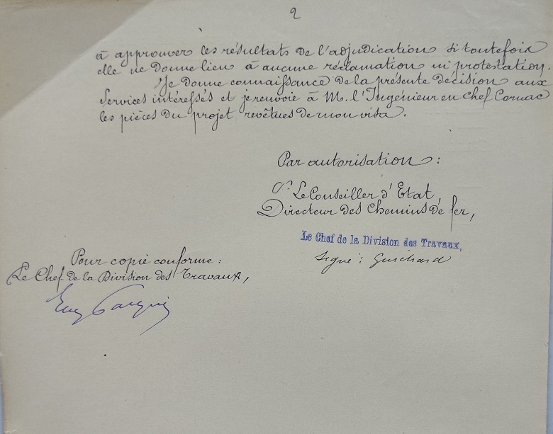Décision du ministre du 30 août 1902 - 2