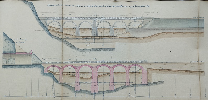 Ouvrage n°24 - Viaduc de 6 arches de Saint Martin du 25 juillet 1887 - 3