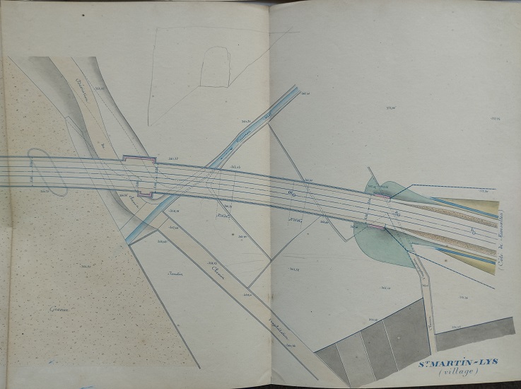 Ouvrage n°30 - Viaduc voûté en 14 arches - 1° feuille du 25 juillet 1887 - 4