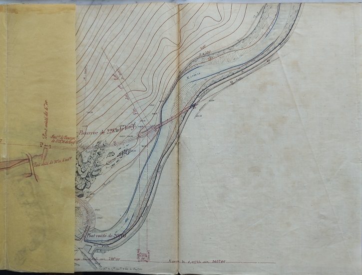 Plan côté - lot 1 du 25 janvier 1888 - 17