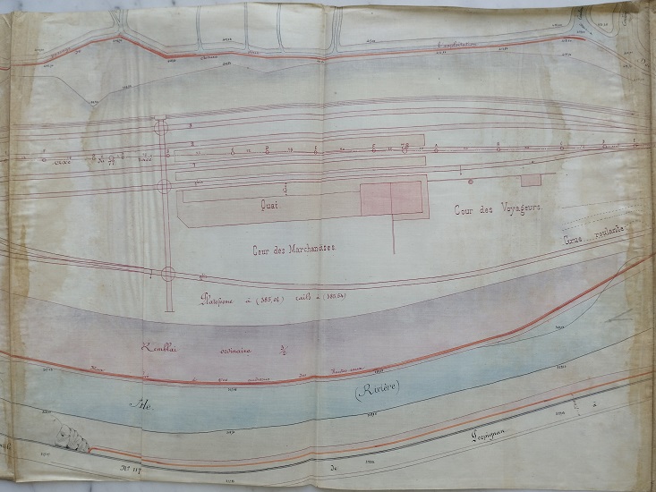 Passage à niveau sur la déviation de la scierie Delmas - lot 1 du 25 janvier 1888 - 1
