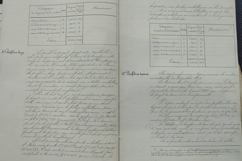 Rapport de l'ingénieur ordinaire - lot 1 du 29 décembre 1888 - V1 - 1