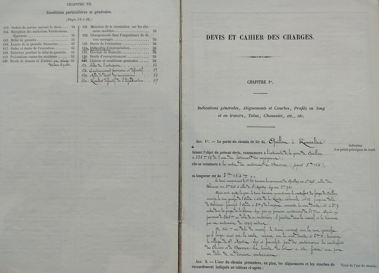 Devis et cahier des charges - lot 1 du 25 janvier 1888 - 3