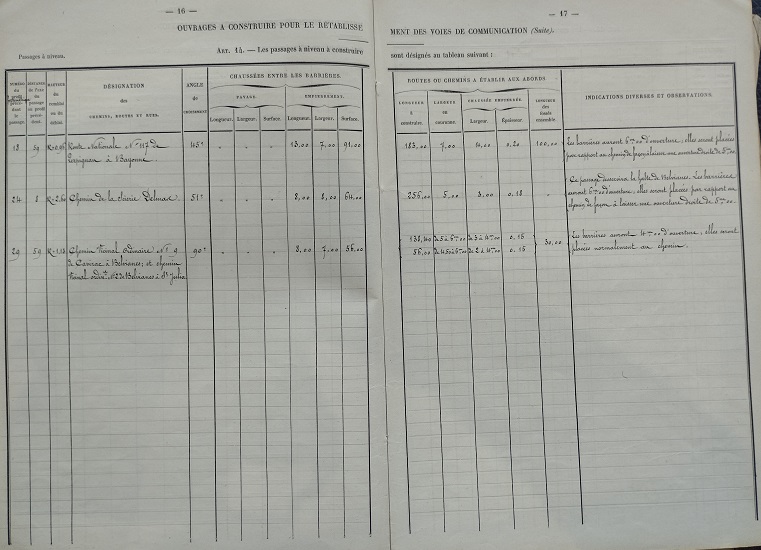 Devis et cahier des charges - lot 1 du 25 janvier 1888 - 11