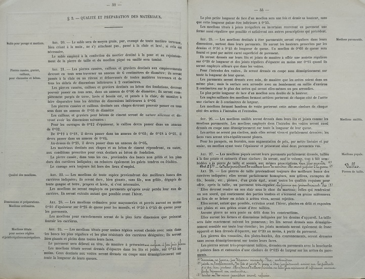 Devis et cahier des charges - lot 1 du 25 janvier 1888 - 19