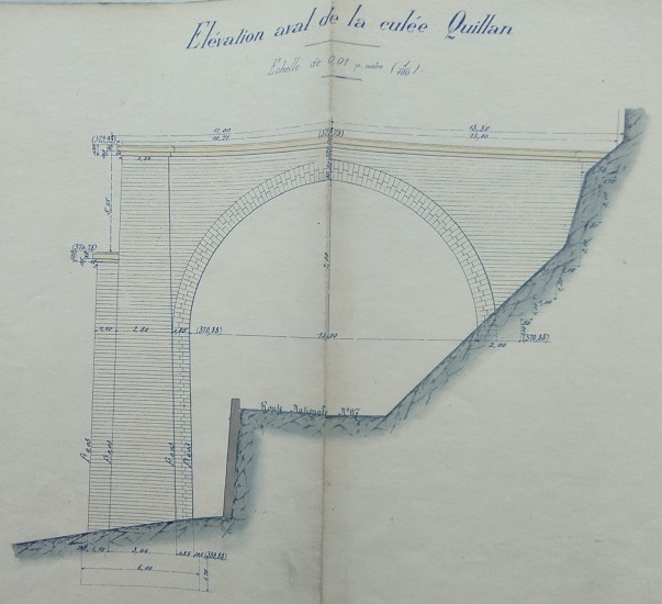 Ouvrage n°30 - Viaduc à travée centrale de 40m - lot 1 du 22 novembre 1894 - 5