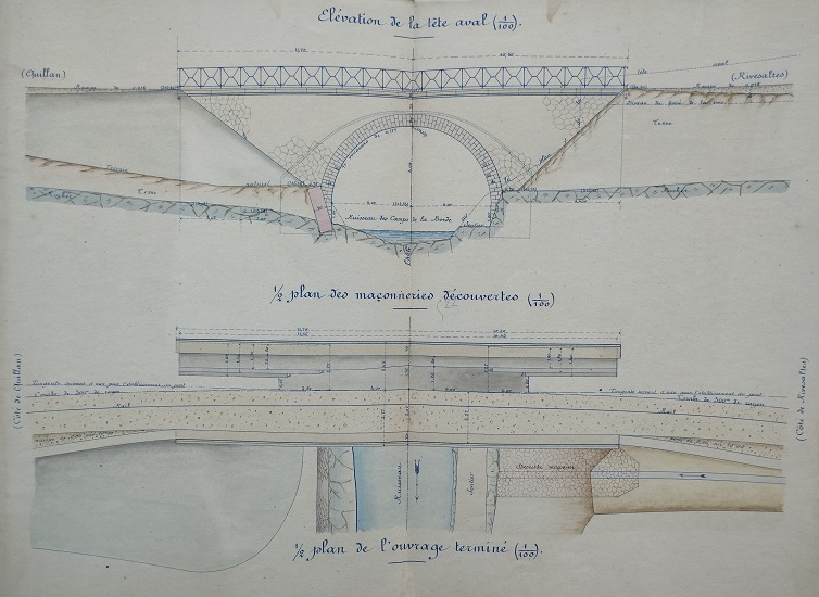 Ouvrage n°15 - Pont vouté sous rail - lot 1 du 22 novembre 1894 - 2
