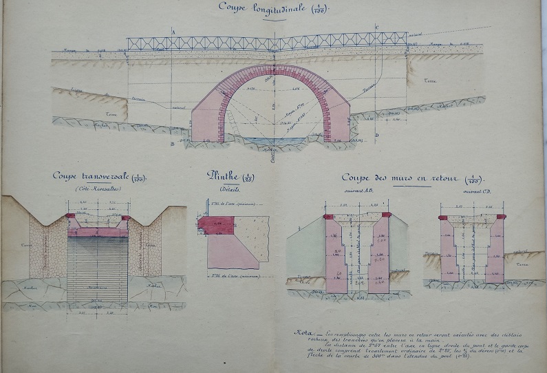 Ouvrage n°15 - Pont vouté sous rail - lot 1 du 22 novembre 1894 - 3