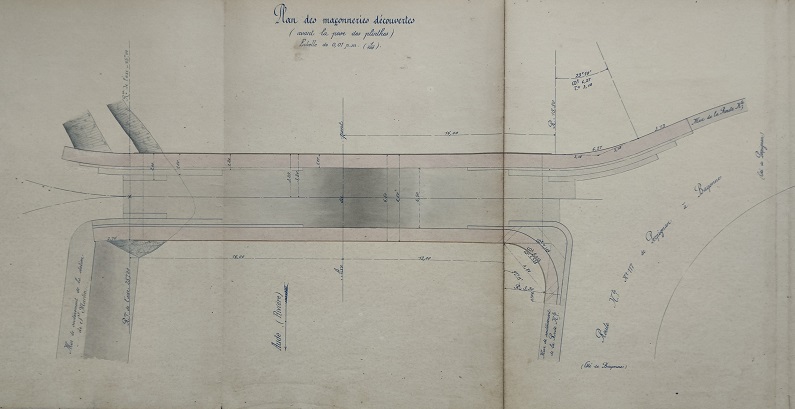 Ouvrage n°33bis - Pont voûté de 30m d'ouverture droite - lot 1 du 22 novembre 1894 - 2