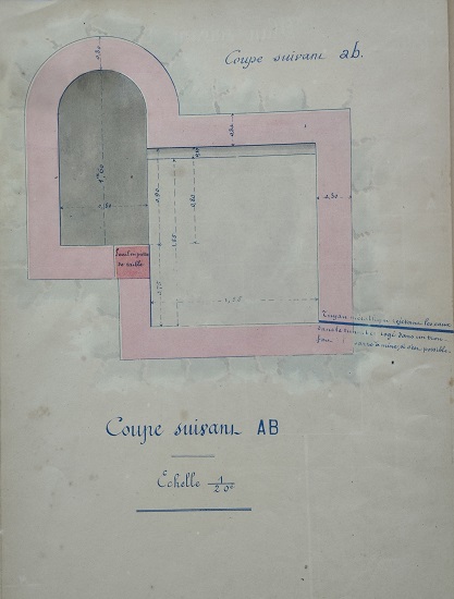 Ouvrage n°20 - Souterrain de la Pierre-lys - Dispositifs de mines - lot 1 du 22 novembre 1894 - 4