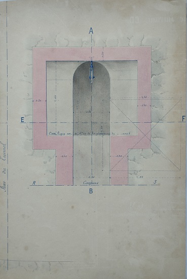 Ouvrage n°20 - Souterrain de la Pierre-lys - Dispositifs de mines - lot 1 du 22 novembre 1894 - 8