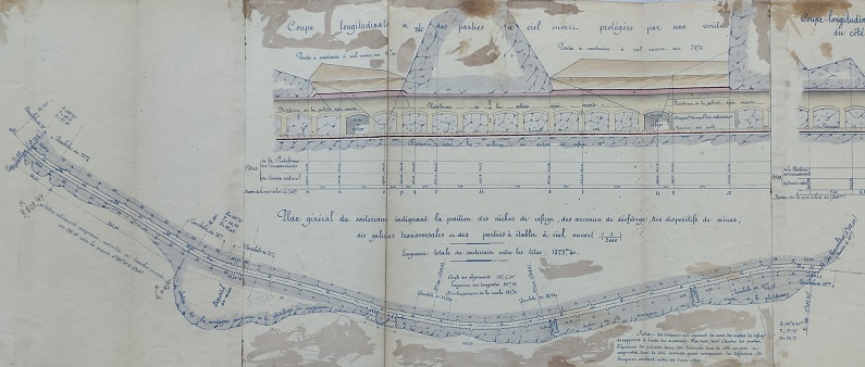 Ouvrage n°21 - Souterrain de la Pierre-lys - 1° feuille - lot 1 du 22 novembre 1894 - 7
