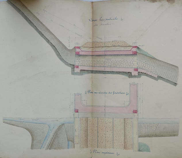 Ouvrage n°19 - Aqueduc voûté de 1m - lot 1 du 22 novembre 1894 - 3
