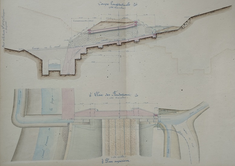 Ouvrage n°6 - Aqueduc voûté sous rails de 1m - lot 1 du 22 novembre 1894 - 4