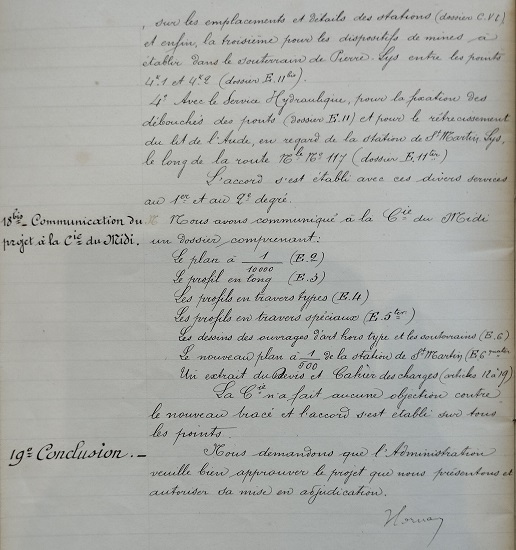 Mémoire descriptif lot 1 du 12 juillet 1894 - 1