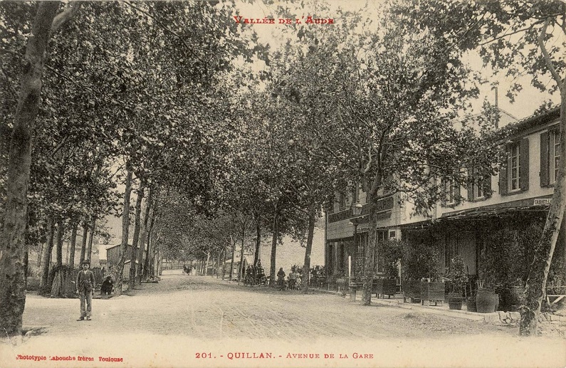 Quillan - avenue gare 1