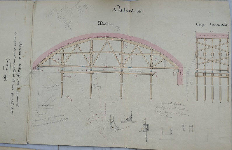 Plan du Pont de la station de Saint Martin Lys - 6