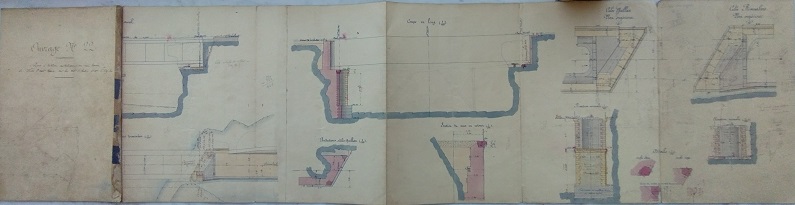 Plan 8 du Pont sur l'Aude à l'entrée du tunnel de la Pierre-Lys - général