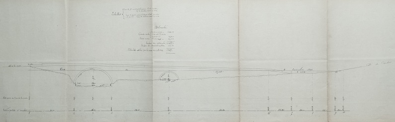 18 décembre 1893 - Plan du pont pour le service Hydrolique - 1