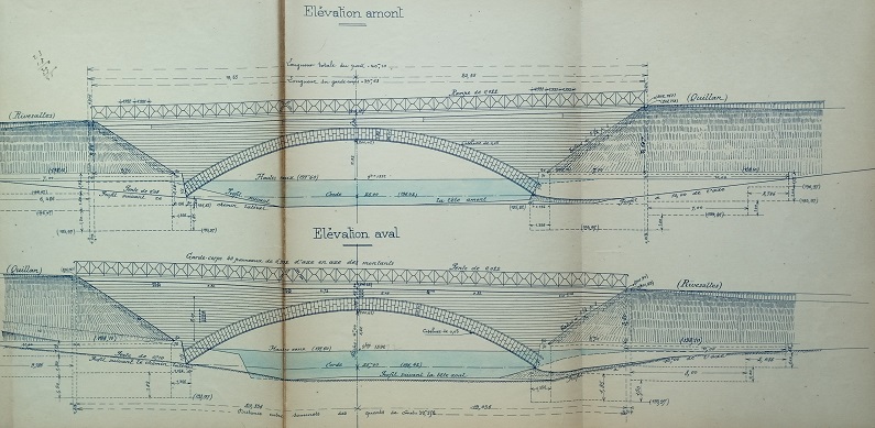 28 février 1895 - Pont de 25,00 mètres d'ouverture sur la rivière de Maury - 4