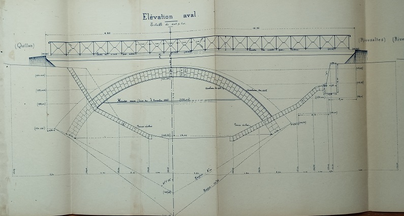 28 février 1895 - Pont de 14,00 mètres d'ouverture sur un ravin - 5