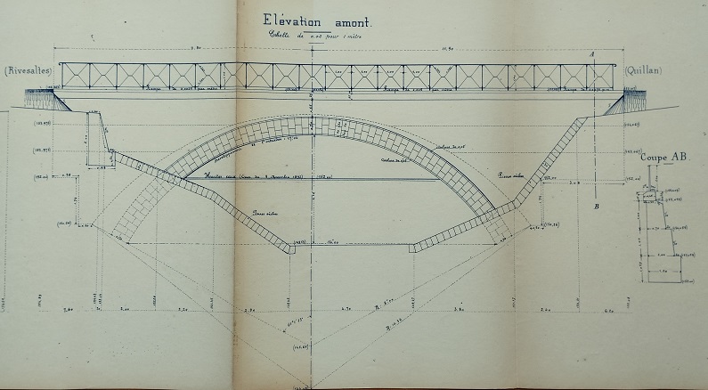 28 février 1895 - Pont de 14,00 mètres d'ouverture sur un ravin - 6